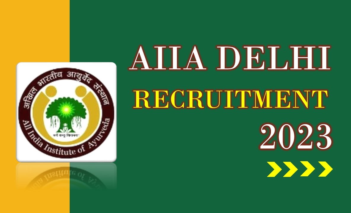 Aiia Recruitment Various Assistant Professor Posts Apply Now