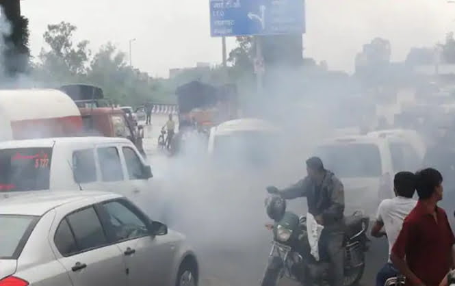 AIIMS Suffers from Air Pollution: Traffic, Encroachment, and Lack of Green Belt to Blame