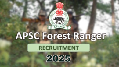 APSC Forest Ranger Recruitment 2025 rojgarlive