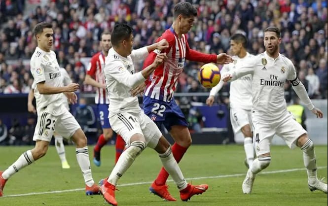 Alvaro Morata DESTROYS Real Madrid in Derby Victory