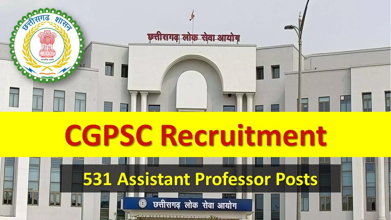 CGPSC Recruitment