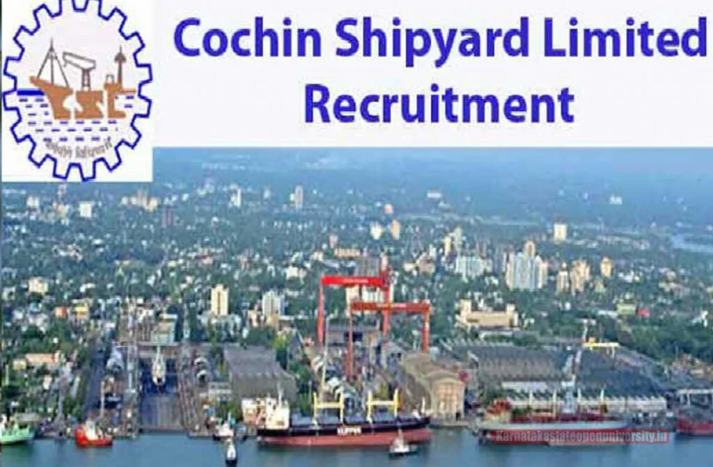 Cochin Shipyard Project Officer Jobs Notification 2024 for 64 Posts – Apply Now