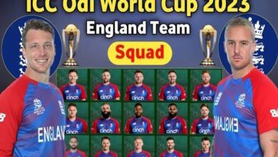 ENGLAND'S WORLD CUP SQUAD IS OUT