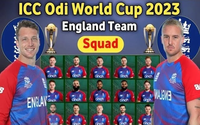 ENGLAND'S WORLD CUP SQUAD IS OUT