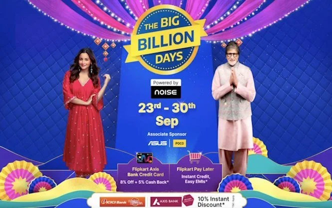 Flipkart Big Billion Day 2023: Discounts Up to 80% on Smartphones, Laptops, TVs, and More!