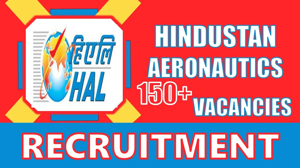HAL Recruitment 2024 for