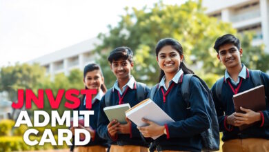 How to Download JNVST Admit Card 2025