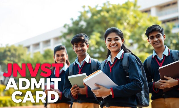 How to Download JNVST Admit Card 2025