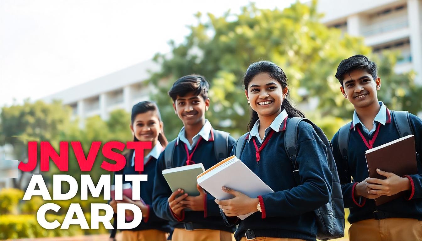 How to Download JNVST Admit Card 2025