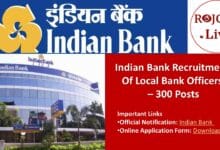 RECRUITMENT OF LOCAL BANK OFFICERS -2024