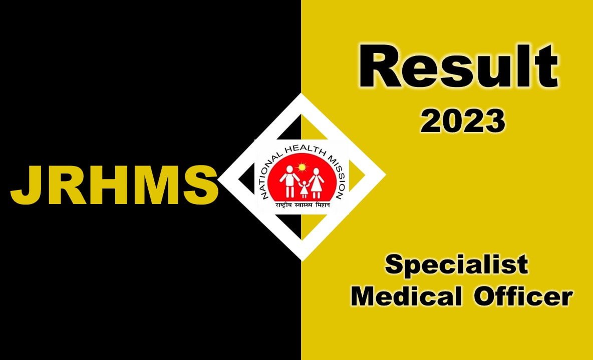 JRHMS SMO Result 2023, JRHMS SMO Cut-Off Marks