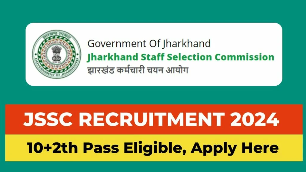 JSSC Recruitment 2024 Notification for 3039 Posts | Online Form