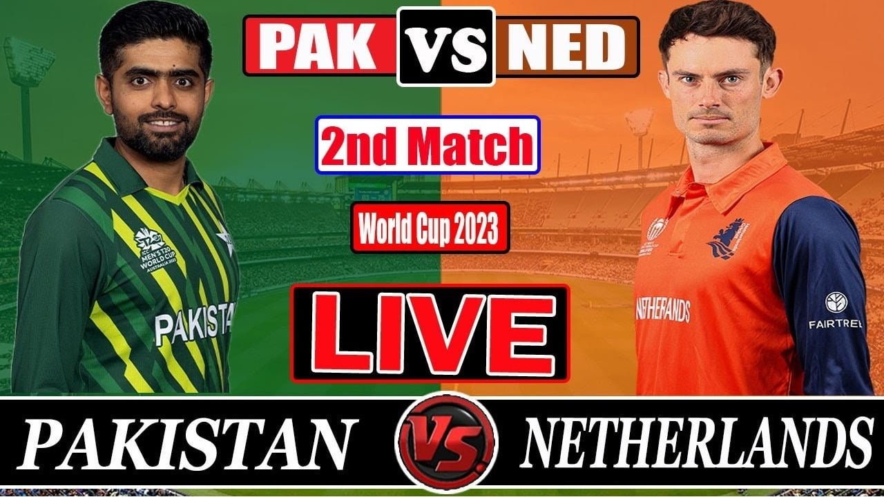 Pak Vs Ned Icc Odi World Cup 2023 Cricket Live Score Netherlands Looking To Stun Pakistan
