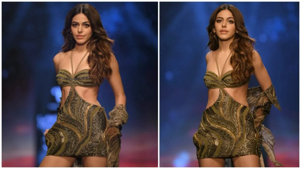 Lakme Fashion Week: Alaya F Grabs Attention In Tassled Bralette, Beaded Pants