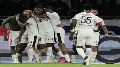 Moffi Upstages Mbappe as Nice Beat PSG 3-2 in Ligue