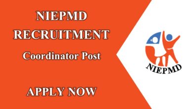 NIEPMD Recruitment, Various Coordinator Post