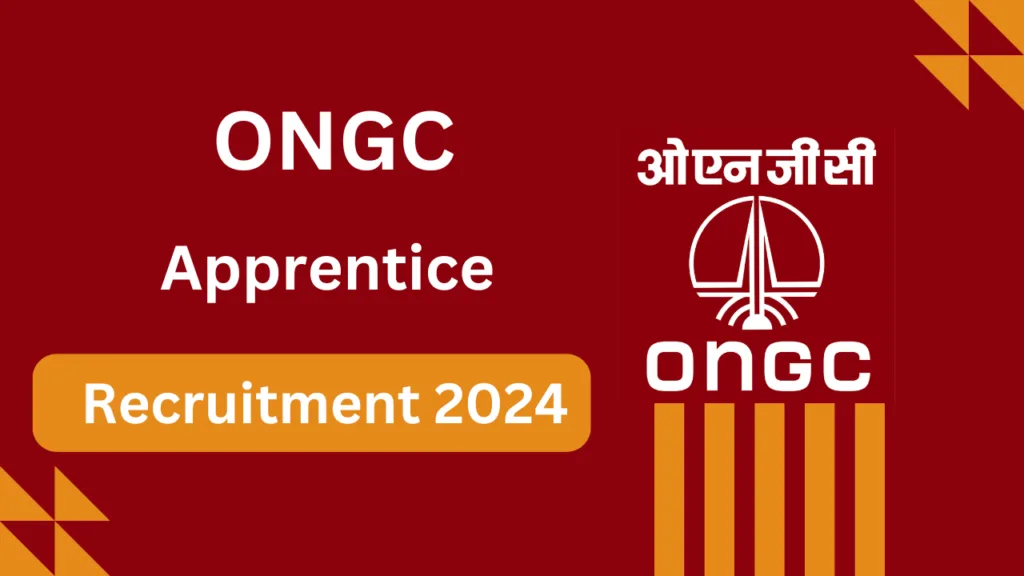 ONGC Apprentice Jobs Notification 2024 for 2236 Posts |Apply Online