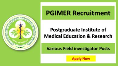 PGIMER Recruitment