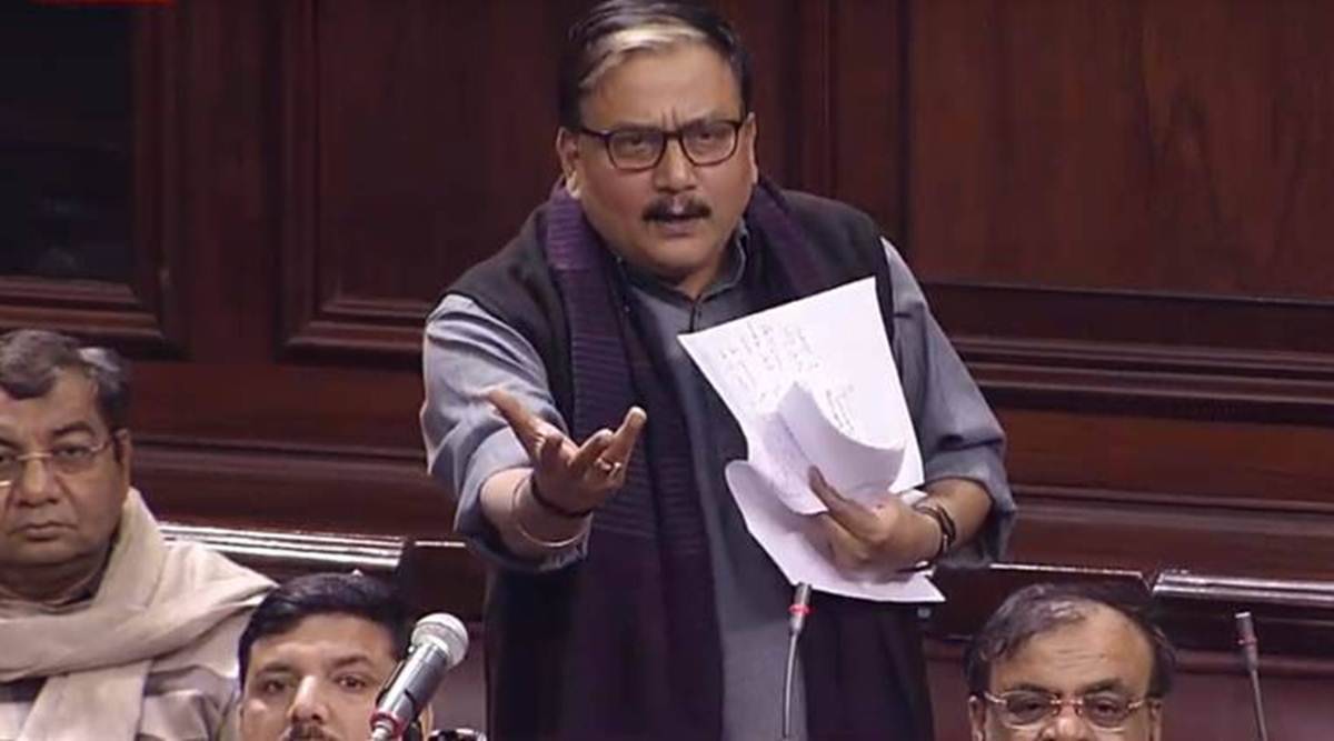 RJD MP Manoj Jha's 'Thakurs' poem in Parliament triggers political hurricane