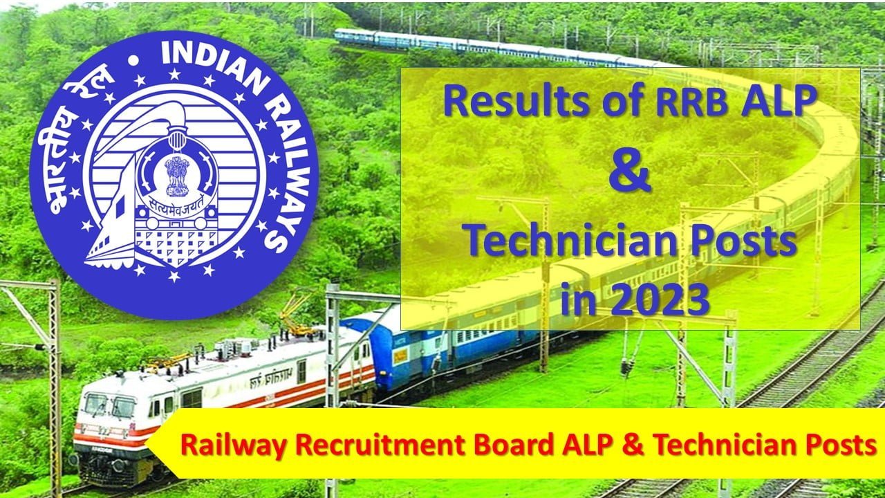 RRB ALP & Technician Posts Results