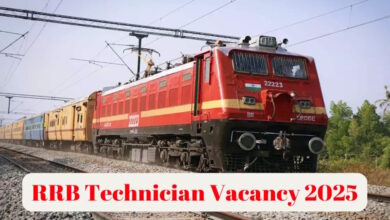 RRB Recruitment 2025 – Apply Online for 6180 Technician Posts