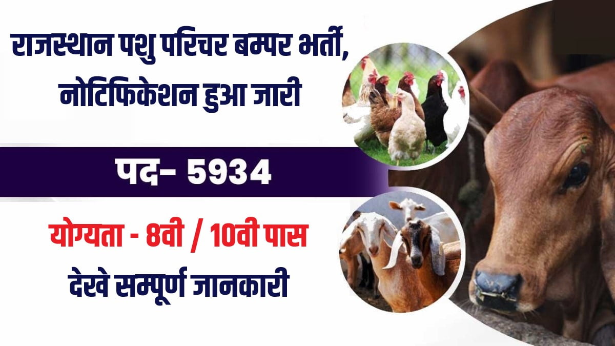 Rajasthan-Animal-Attendant-Bharti-2023