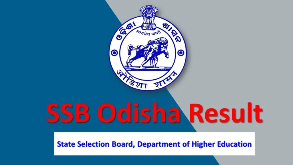 SSB Odisha Lecturer Syllabus 2023 – Check The Exam Pattern