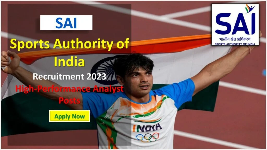 Sports Authority of India Recruitment – Apply Online for Various High Performance Analyst Posts