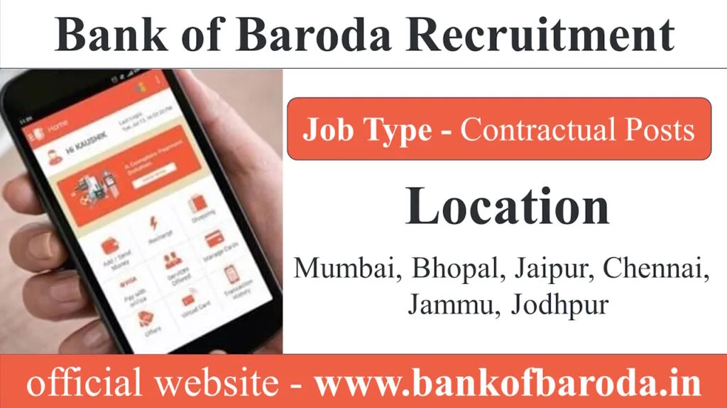 Bank of Baroda Recruitment 2024 | Apply Online for Banking & Finance Posts | Rojgar Live Official