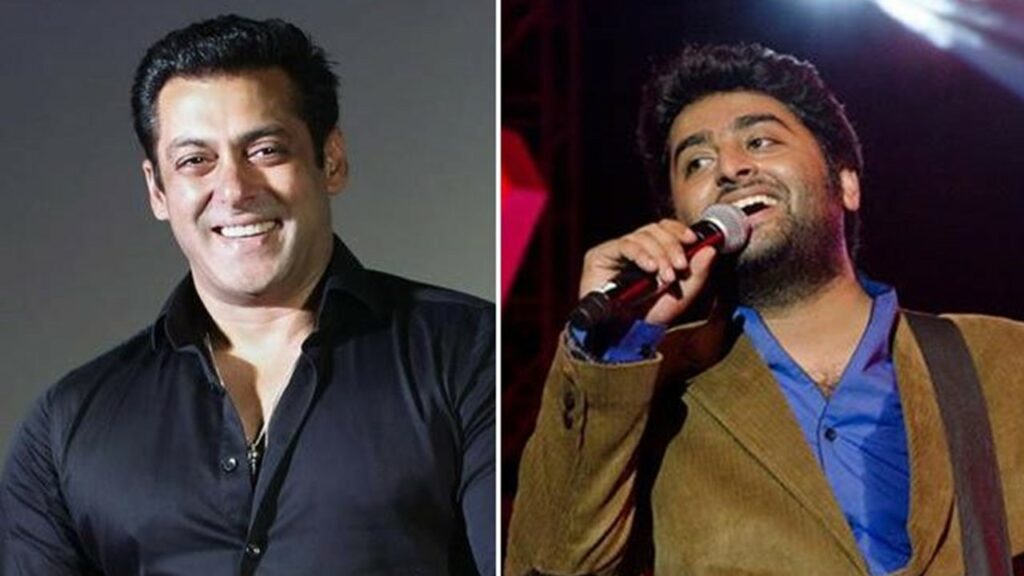 Years after their feud in 2014, Arijit Singh meets Salman Khan at IIFA 2023