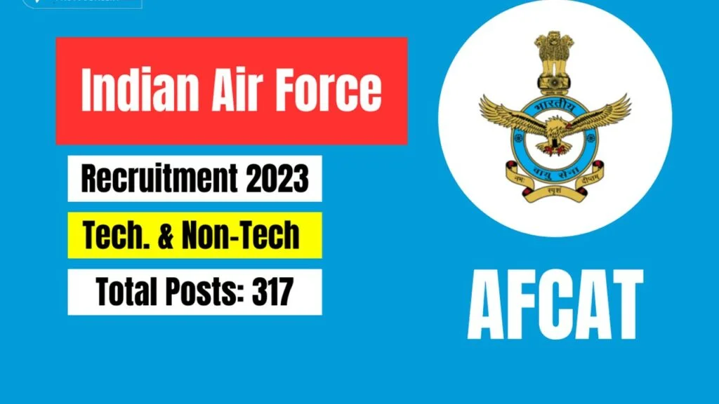 Indian Air Force (IAF) Recruitment – 317 Flying, Ground Duty vacancies – Apply Now