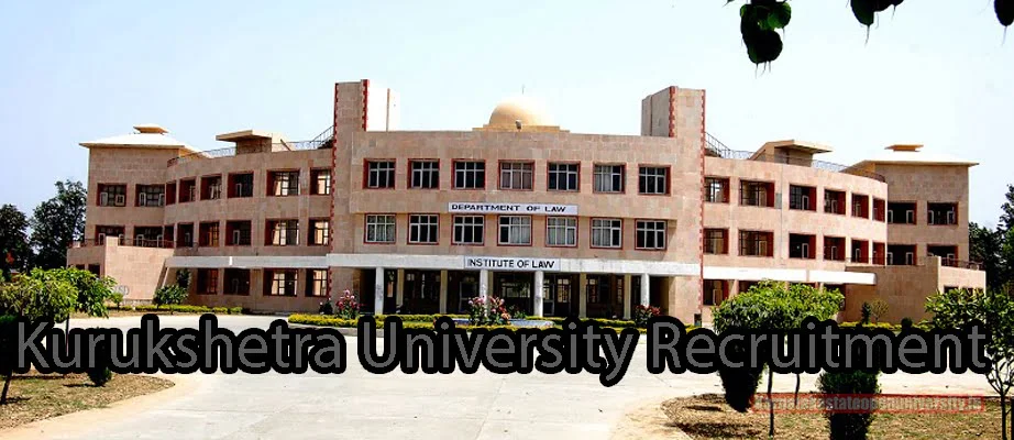 Kurukshetra University Assistant Professor Jobs Notification 2024 for 54 Posts – Apply Here