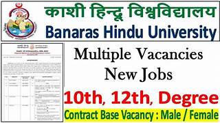 Banaras Hindu University (BHU) Recruitment – 33 PGT, TGT, Principle Posts – Apply Now